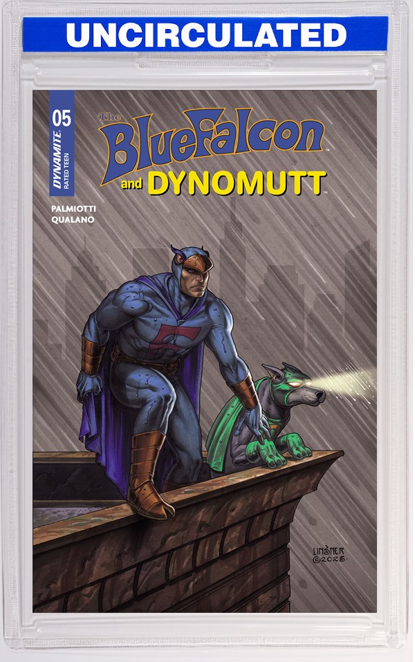 Blue Falcon & Dynomutt #5 CVR C Joseph Michael Linsner VAR