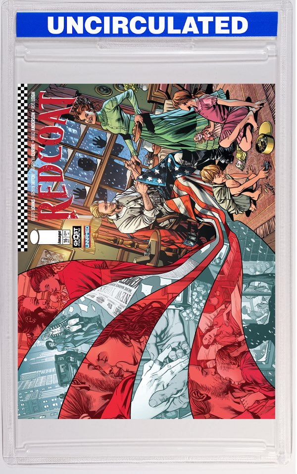 Redcoat #16 CVR A Bryan Hitch & Brad Anderson Wraparound