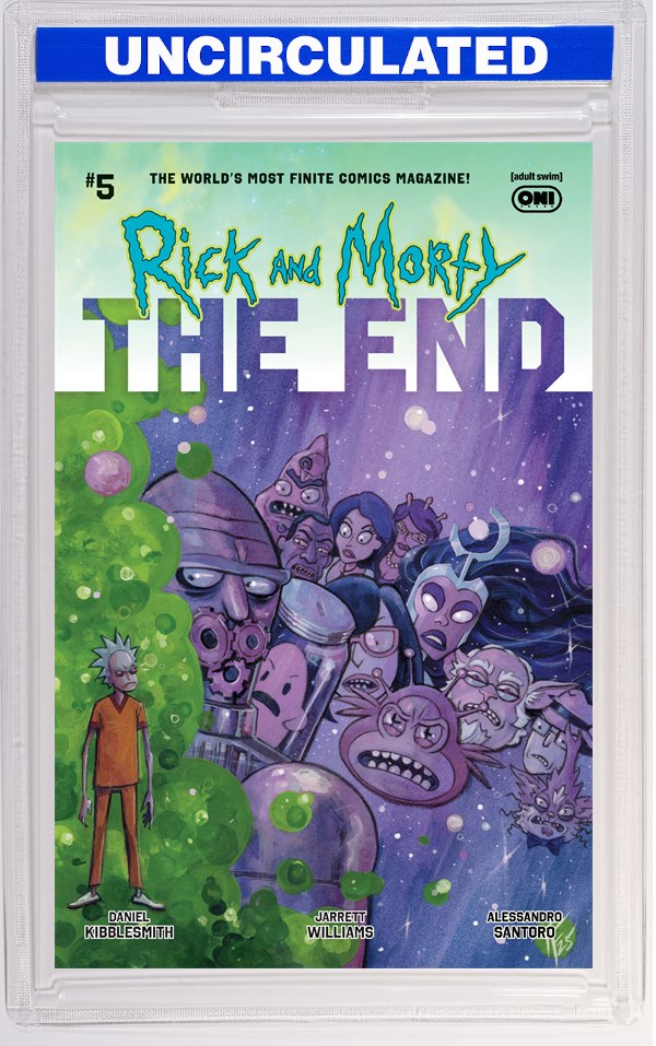 Rick And Morty The End #5 (Of 6) CVR D INC Tom Fowler VAR