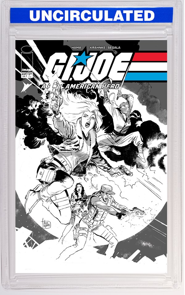 GI Joe A Real American Hero #327 CVR B Lee Weeks B&W VAR