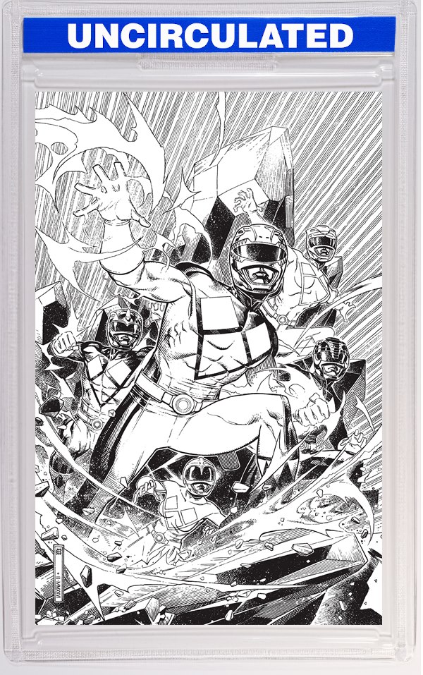 Mighty Morphin Power Rangers (2026) #1 I INCV Variant (Full Art, Cheung)