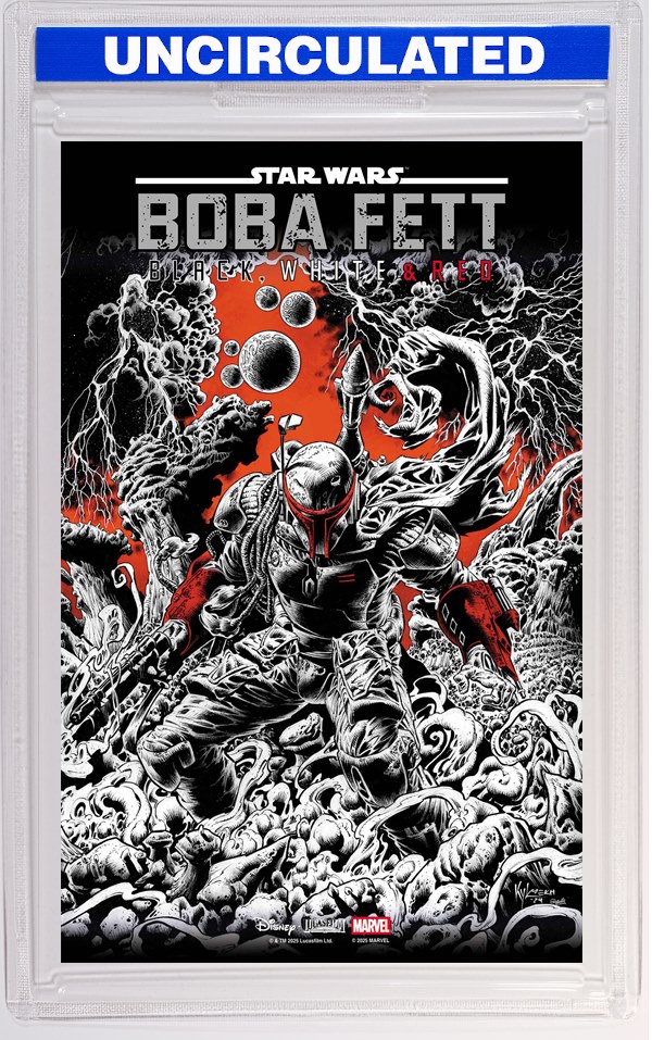 Star Wars: Boba Fett - Black, White & Red #2 Kyle Hotz Variant