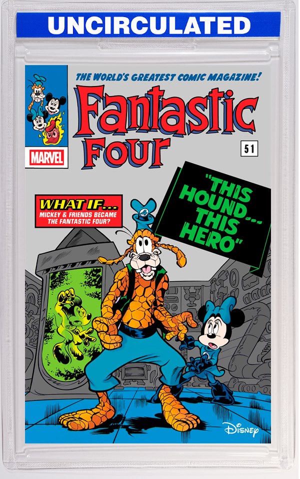 Fantastic Four #29 Paolo Mottura Disney What If? Fantastic Four Homage Variant