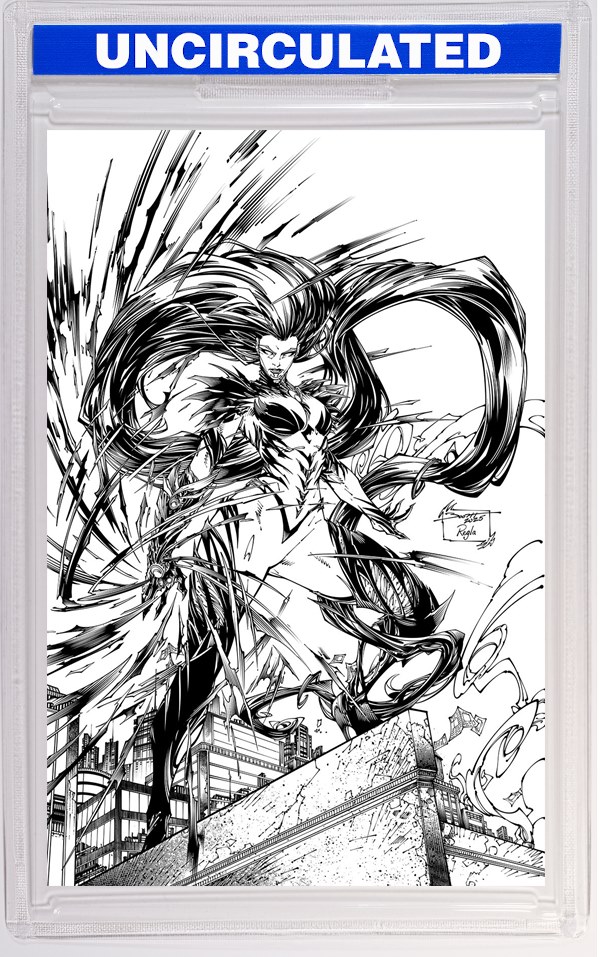 Witchblade #17 CVR C INC Brett Booth & Sal Regla B&W VAR