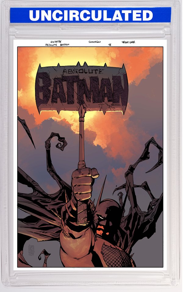 Absolute Batman #18 CVR D Giuseppe Camuncoli Card Stock VAR