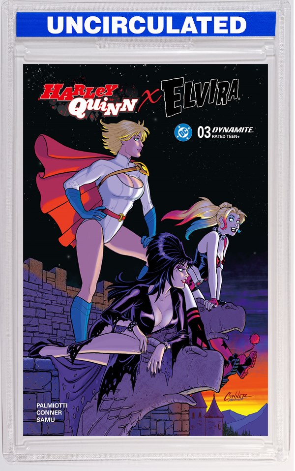 Harley Quinn X Elvira #3 CVR G INC Amanda Conner Night Original VAR