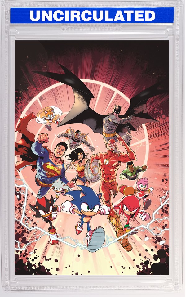 DC X Sonic The Hedgehog #1 (Of 5) CVR A Pablo M Collar