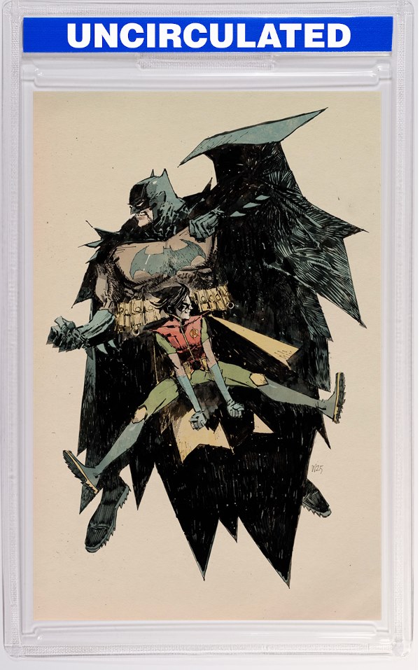 Batman And Robin #25 CVR G INC Ashley Wood Card Stock VAR