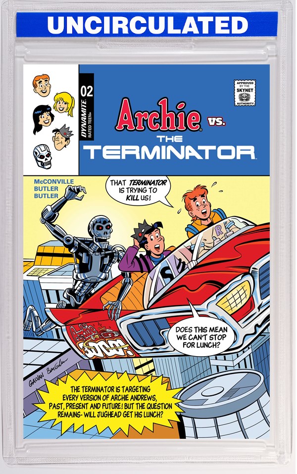Archie Vs The Terminator #2 CVR D Bill Galvan VAR