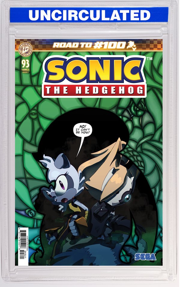 Sonic The Hedgehog #93 Variant B (Fonseca)