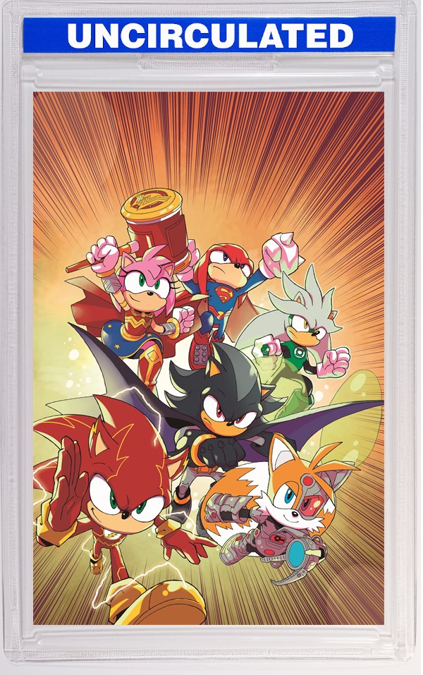 DC X Sonic The Hedgehog #3 (Of 5) CVR A Pablo M Collar