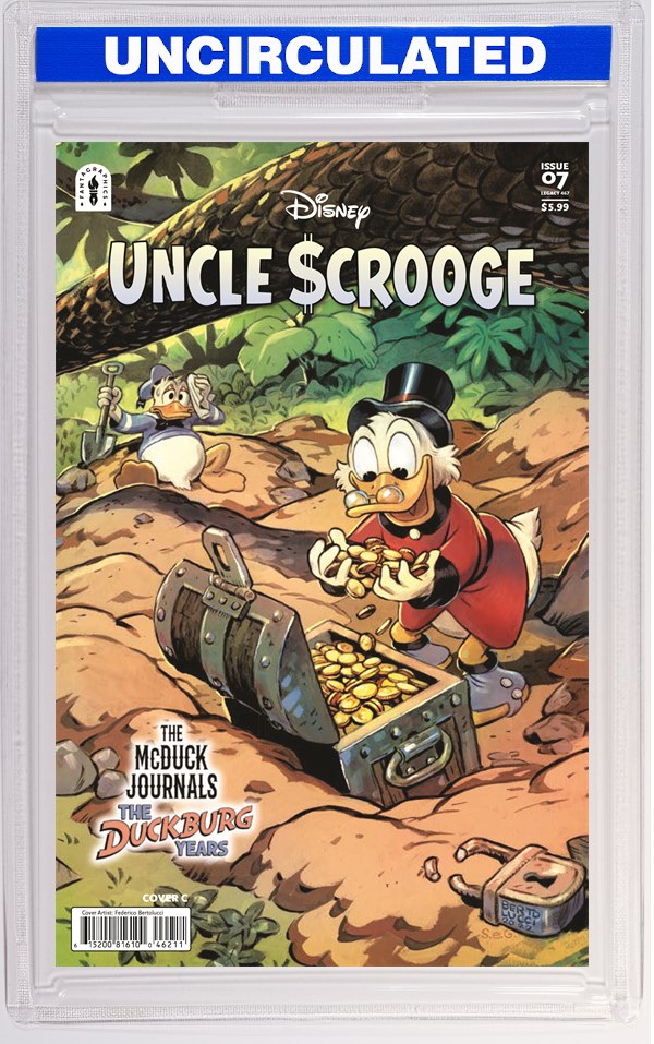Uncle Scrooge Legacy #467 The McDuck Journals The Duckburg Years CVR C INC Ulrich Schroeder Wrapar