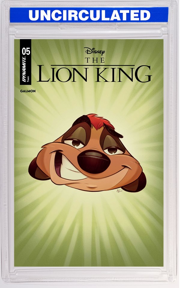 Lion King #5 CVR D Cartoon Head VAR