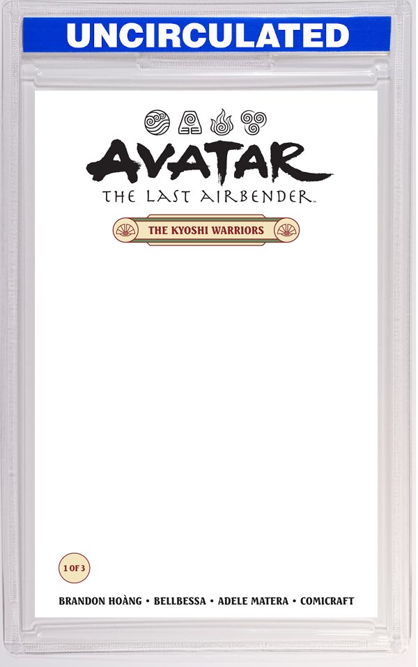 Avatar: The Last Airbender--The Kyoshi Warriors #1 (CVR B) (Blank Cover)