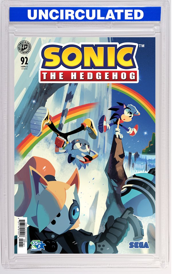 Sonic The Hedgehog #92 Variant RI (Fourdraine)
