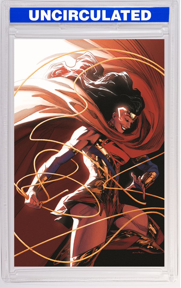 Wonder Woman #21 CVR D Kris Anka Supersmash-Up Card Stock VAR