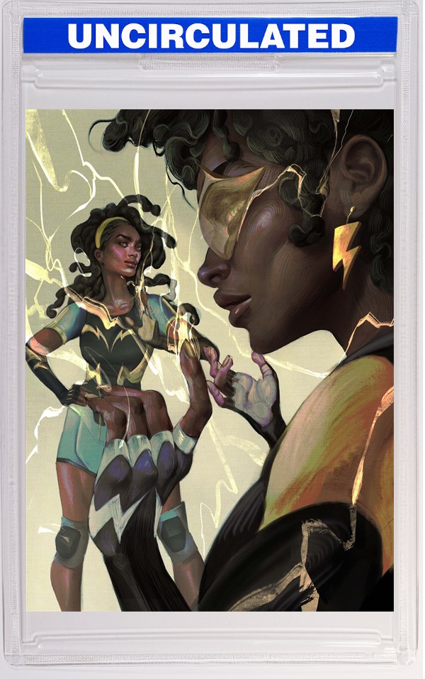 Black Lightning #1 CVR D INC Juliet Nneka Card Stock VAR