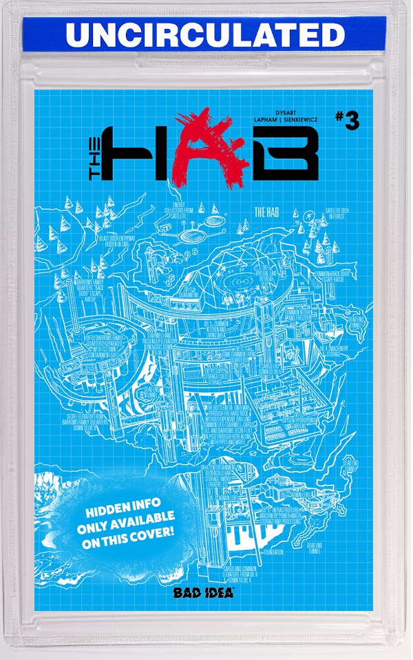 Hab #3 (Of 5) CVR C David Lapham Blueprint VAR