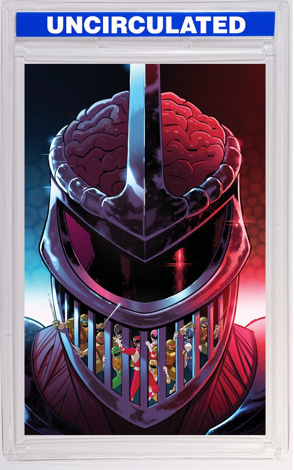 Mighty Morphin Power Rangers/Teenage Mutant Ninja Turtles III #3 I INCV (Full Art, Byrne)