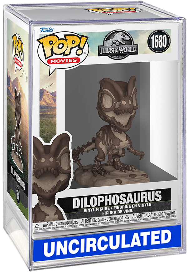 Jurassic World - Dilophosaurus (Fossil) Funko Pop! #1680