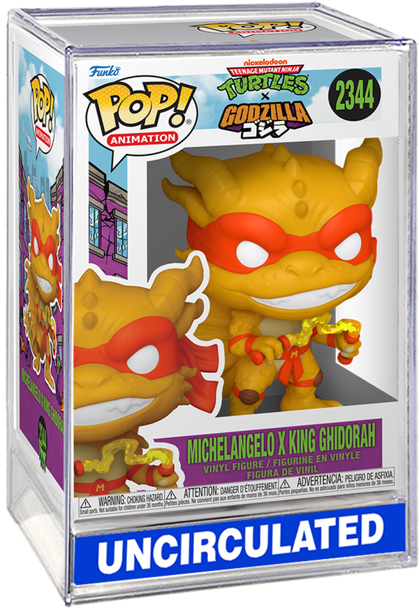 Teenage Mutant Ninja Turtles - Michelangelo X King Ghidorah Funko Pop! #2344