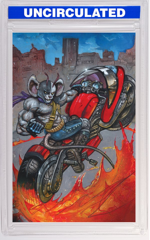 Biker Mice From Mars Scorch #1 CVR G INC Simon Bisley Full Art VAR