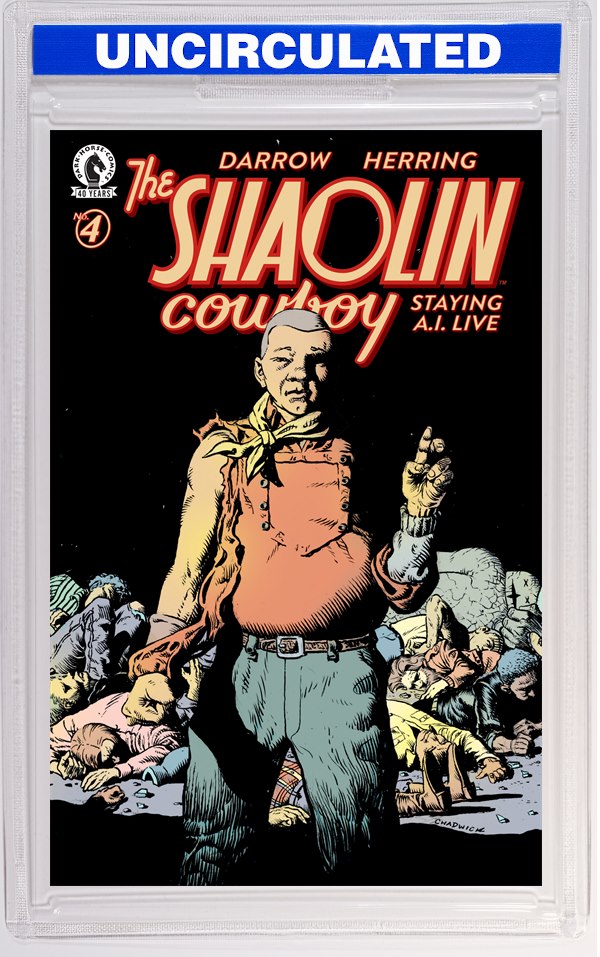 Shaolin Cowboy: Staying A.I.Live #4 (CVR B) (Paul Chadwick)