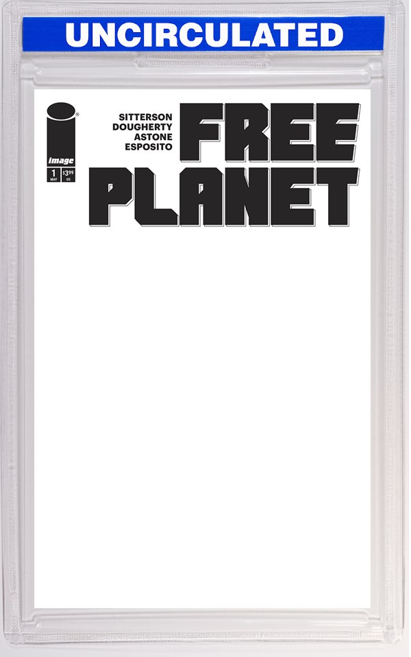 Free Planet #1 CVR C Blank Sketch VAR