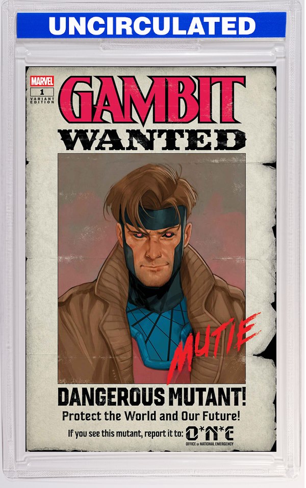 Gambit: Wanted #1 Phil Noto Wanted Variant B