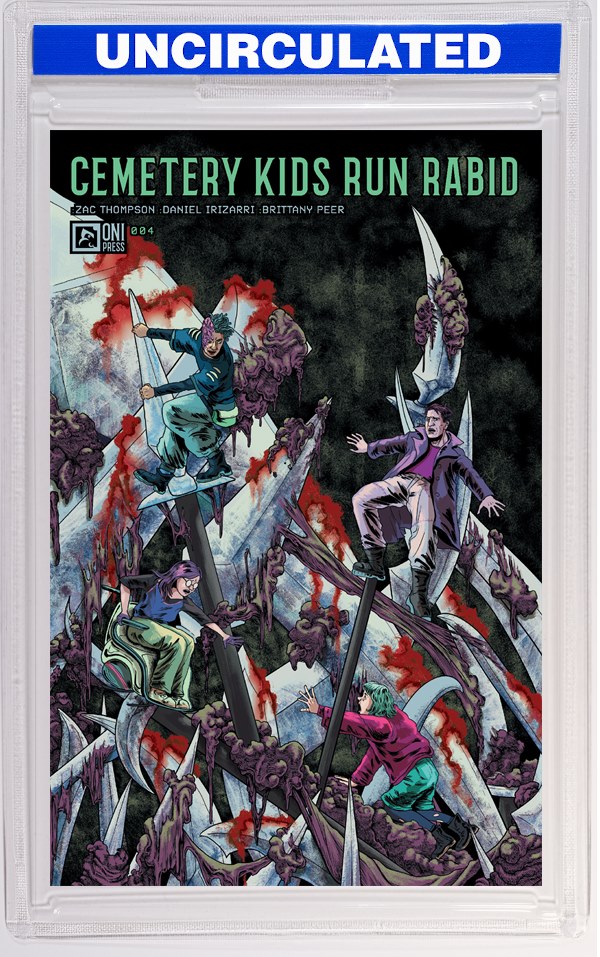 Cemetery Kids Run Rabid #4 (Of 4) CVR B Jenna Cha VAR