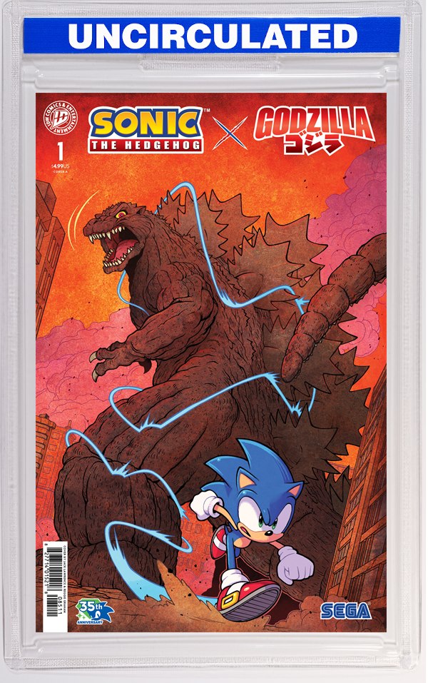 Sonic The Hedgehog X Godzilla #1 Cover A (Lawrence)