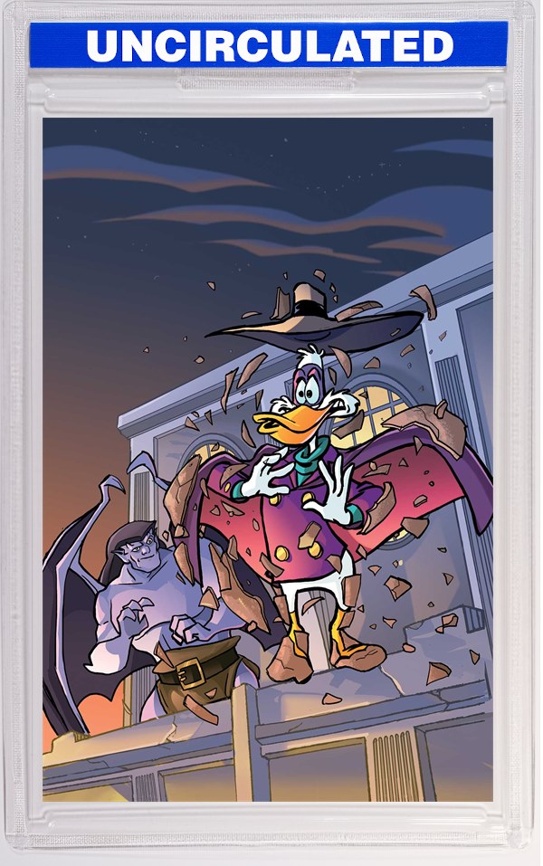 Gargoyles/Darkwing Duck #4 CVR J INC Tad Stones Virgin VAR