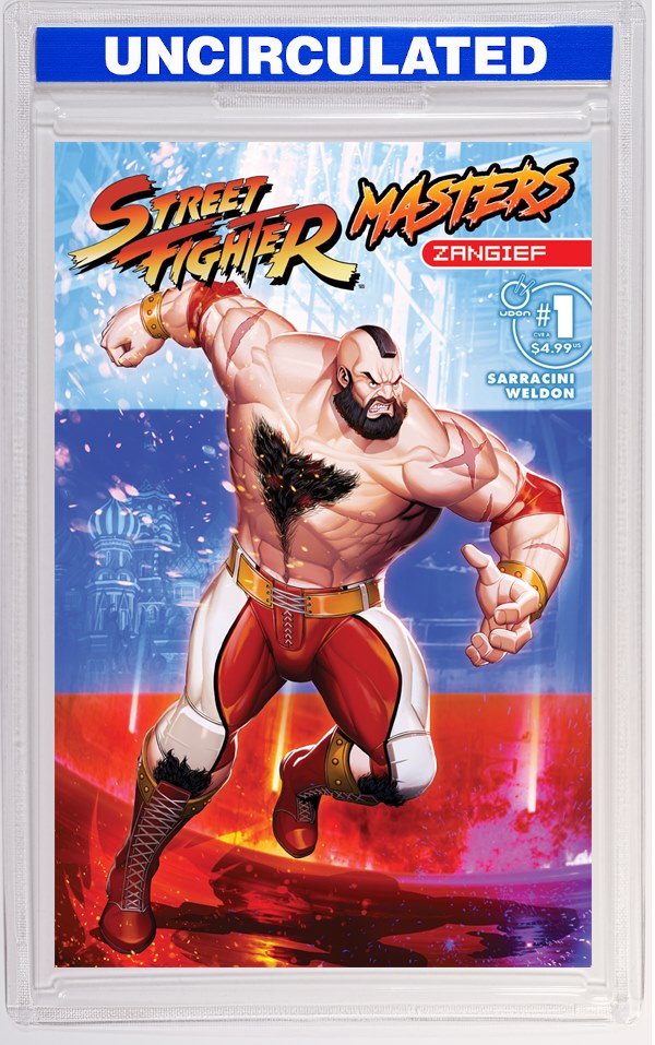 Street Fighter Masters Zangief #1 (One Shot) CVR A Genzoman