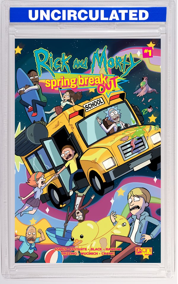 Rick And Morty Spring Break Out #1 (One Shot) CVR C INC Priscilla Tramontan VAR