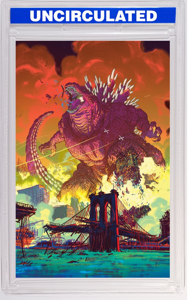 Godzilla Vs America: New York City Variant RI (Fox Full Art)