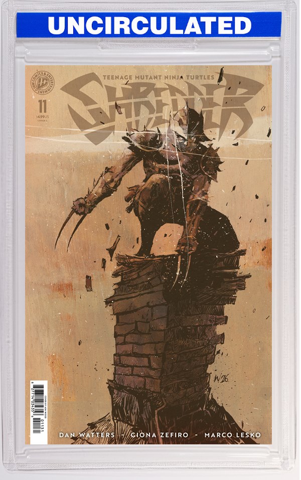 Teenage Mutant Ninja Turtles: Shredder #11 Variant C (Wood)
