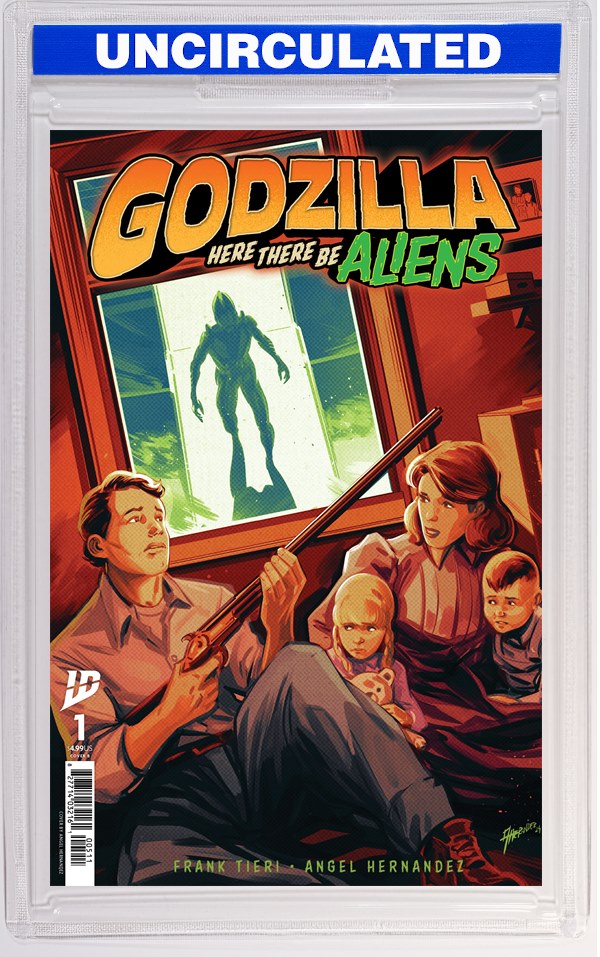 Godzilla: Here There Be Aliens #1 Variant B (Hernandez)