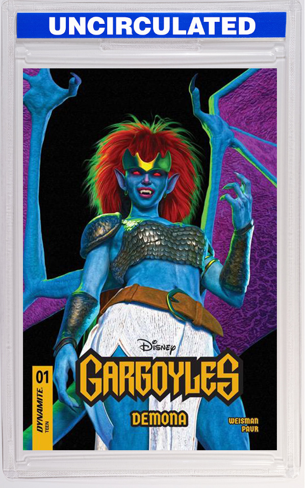 Gargoyles Demona #1 CVR S Mark Spears Black BKGR FOC Bonus VAR