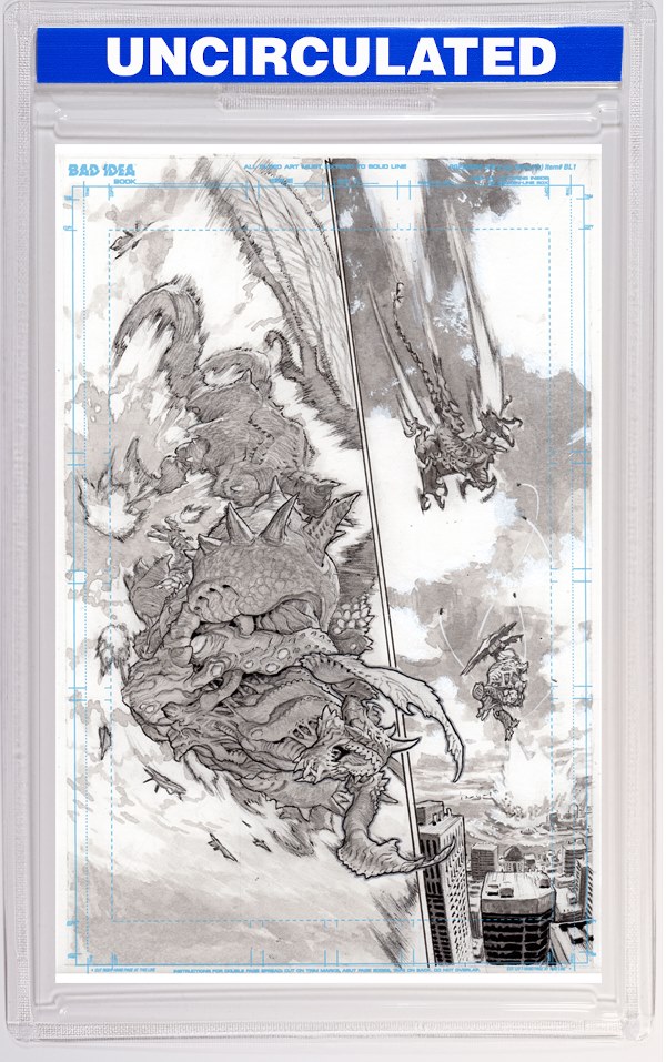 Olympus Saga Megalith #1 (Of 4) CVR F Lewis Larosa Original Art Edition 3 VAR