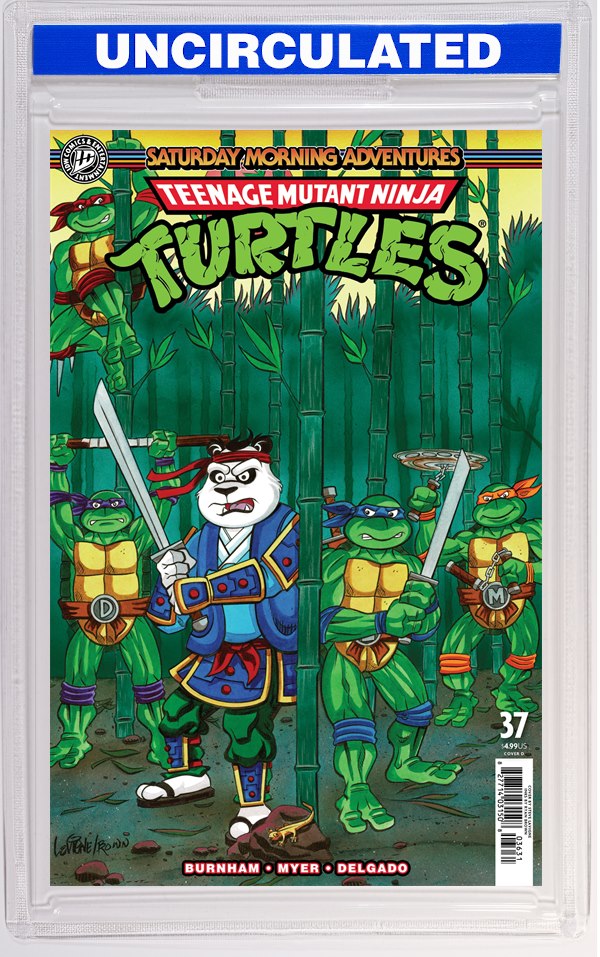 Teenage Mutant Ninja Turtles: Saturday Morning Adventures #37 Variant D Foil (Lavigne)