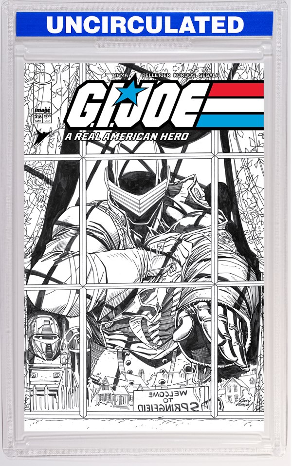 GI Joe A Real American Hero #316 CVR B Andy Kubert VAR