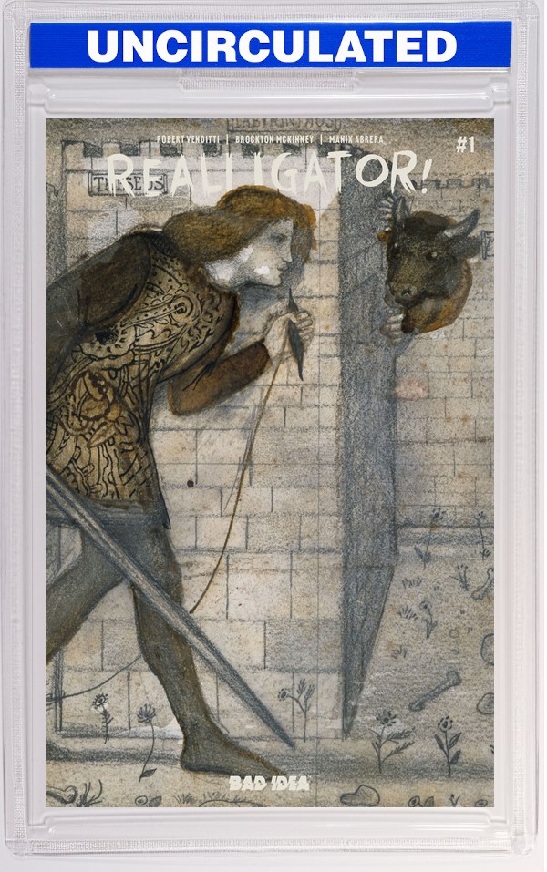 Realligator #1 (One Shot) CVR D Sir Edward Coley Burne-Jones Old Masters VAR