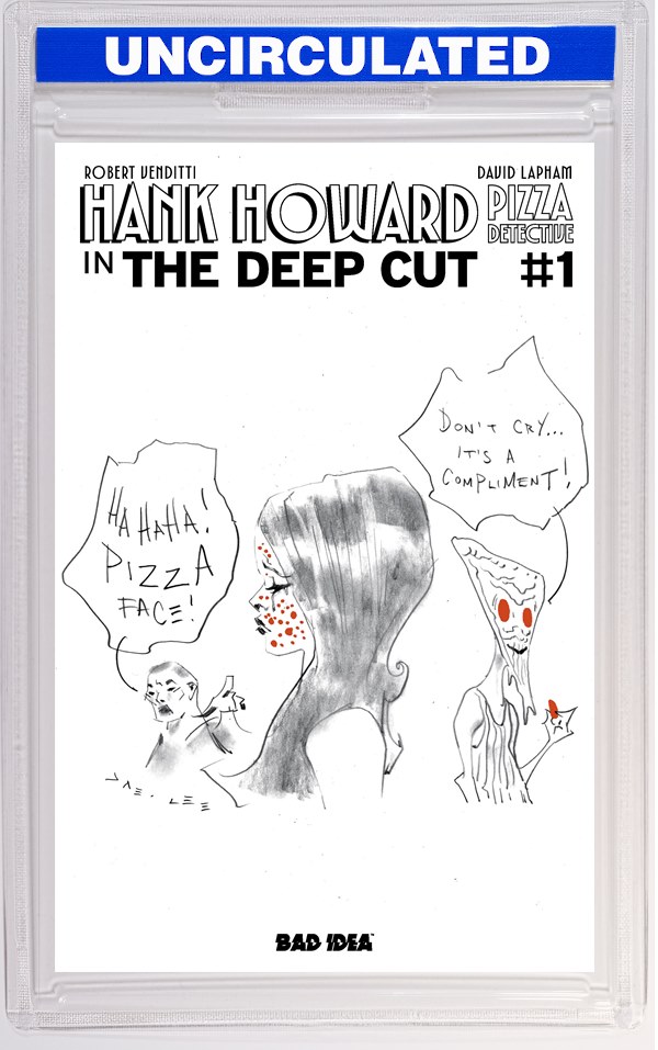 Hank Howard Pizza Detective The Deep Cut #1 (One Shot) CVR G INC Pizza By Jae Lee VAR