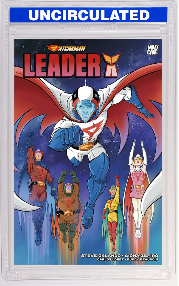 Gatchaman Leader X (One-Shot) CVR B Dario Brizuela VAR