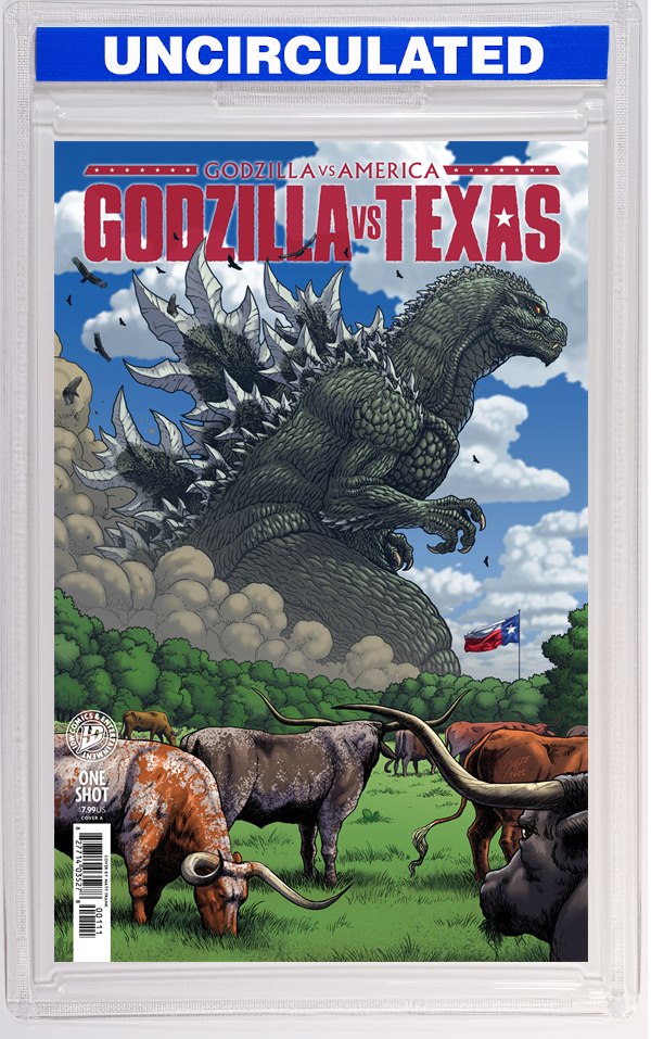 Godzilla Vs America: Texas Cover A (Frank)