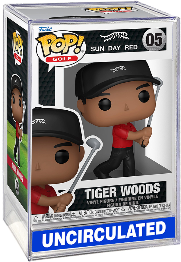 Tiger Woods SUN DAY RED (Swinging) Funko Pop! #05