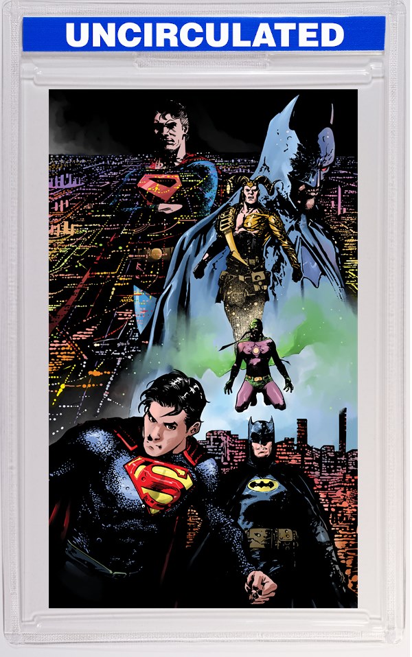 BATMAN SUPERMAN WORLDS FINEST #21 CVR F INC MIRKO COLAK CARD STOCK VAR