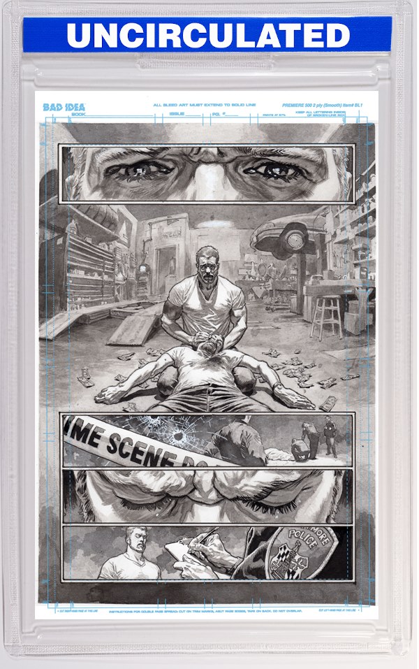 Olympus Saga Megalith #1 (Of 4) CVR J Lewis Larosa Original Art Edition 7 VAR