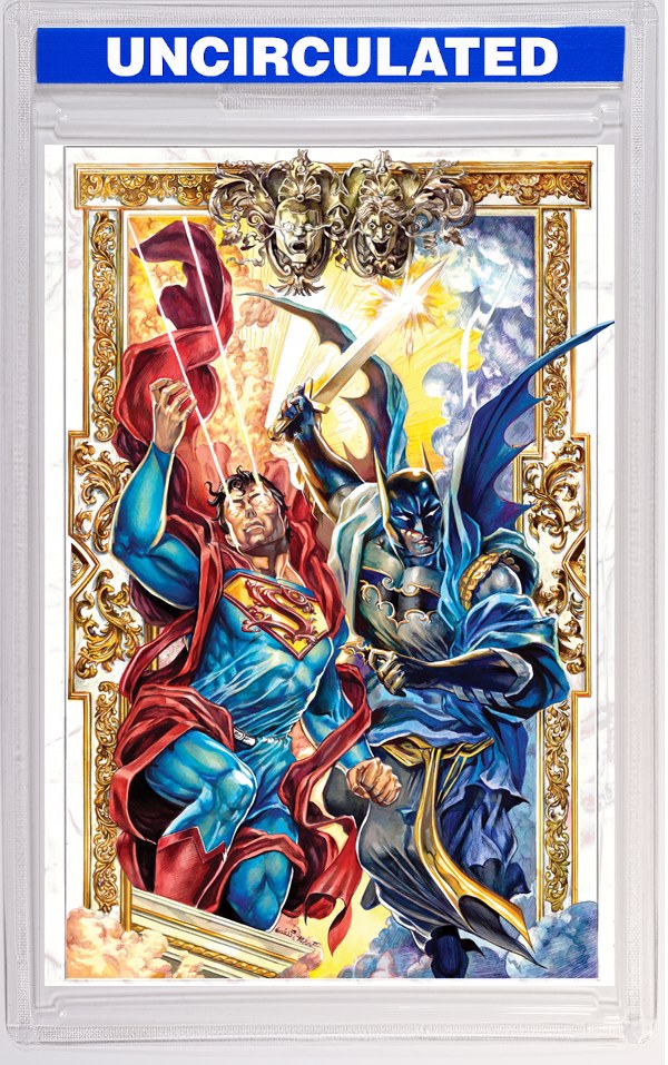 Batman Superman Worlds Finest #58 CVR B Mario Fox Foccillo Card Stock VAR