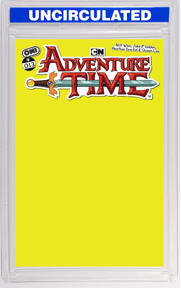Adventure Time (2025) #13 CVR C Magic Man Yellow Blank Sketch VAR